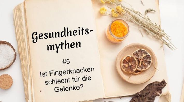 Ist Fingerknacken schlecht für die Gelenke?