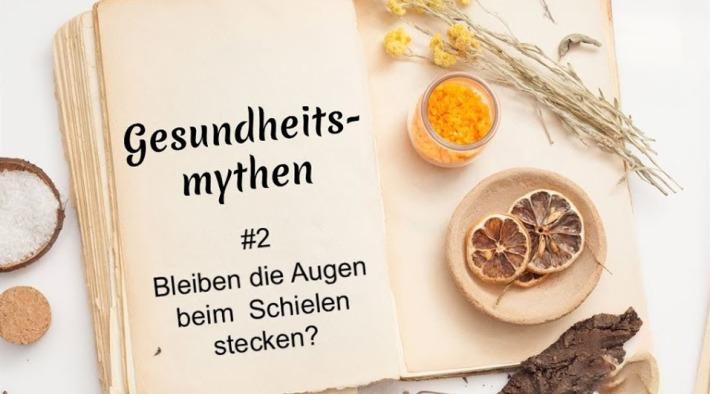 Bleiben die Augen beim Schielen stecken?