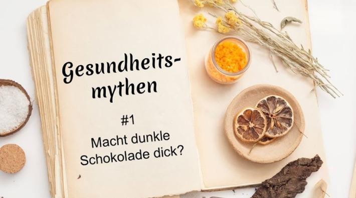 Macht dunkle Schokolade dick?