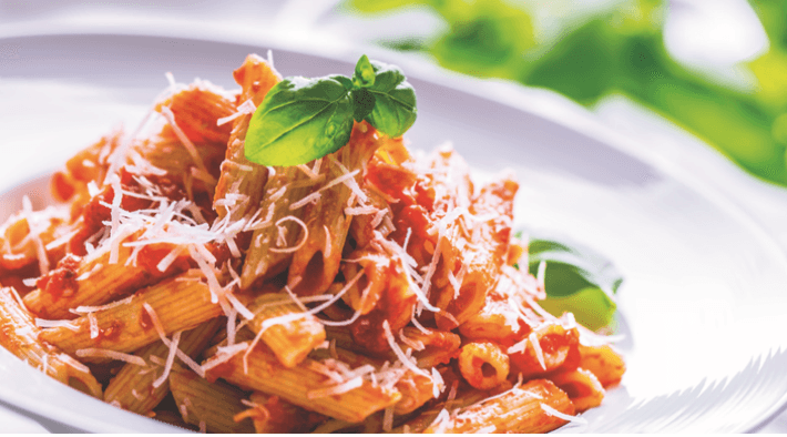 Pasta arrabiata