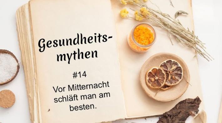 Vor Mitternacht schläft man am besten